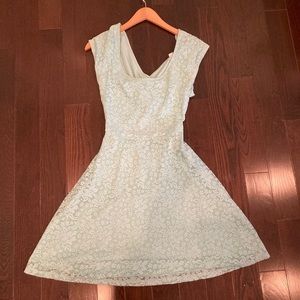 Lace evening dress, worn twice!